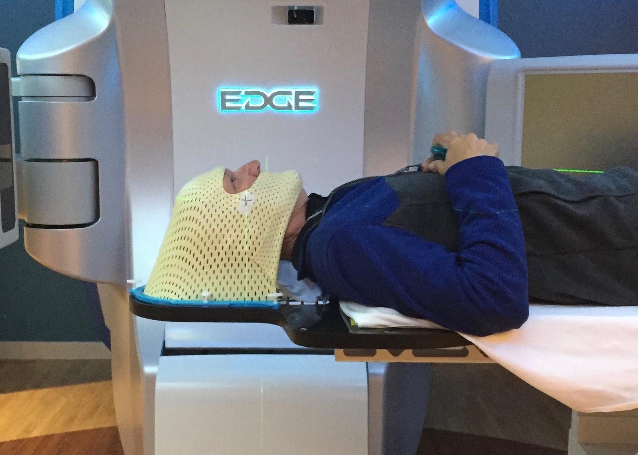 Radiation therapy isn’t so bad…but it can make you feel pretty close to the Edge. 